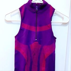 * New* w/o tags Fuchsia and Purple seamless Bodycon Dress